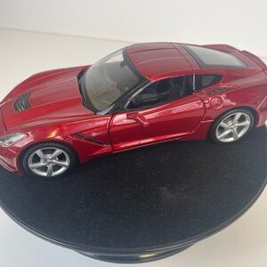 2014 Corvette Stingray 1/24 Red Diecast Model Car